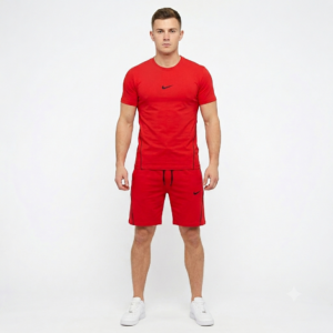 Completo Sportivo T-Shirt e Short in Cotone