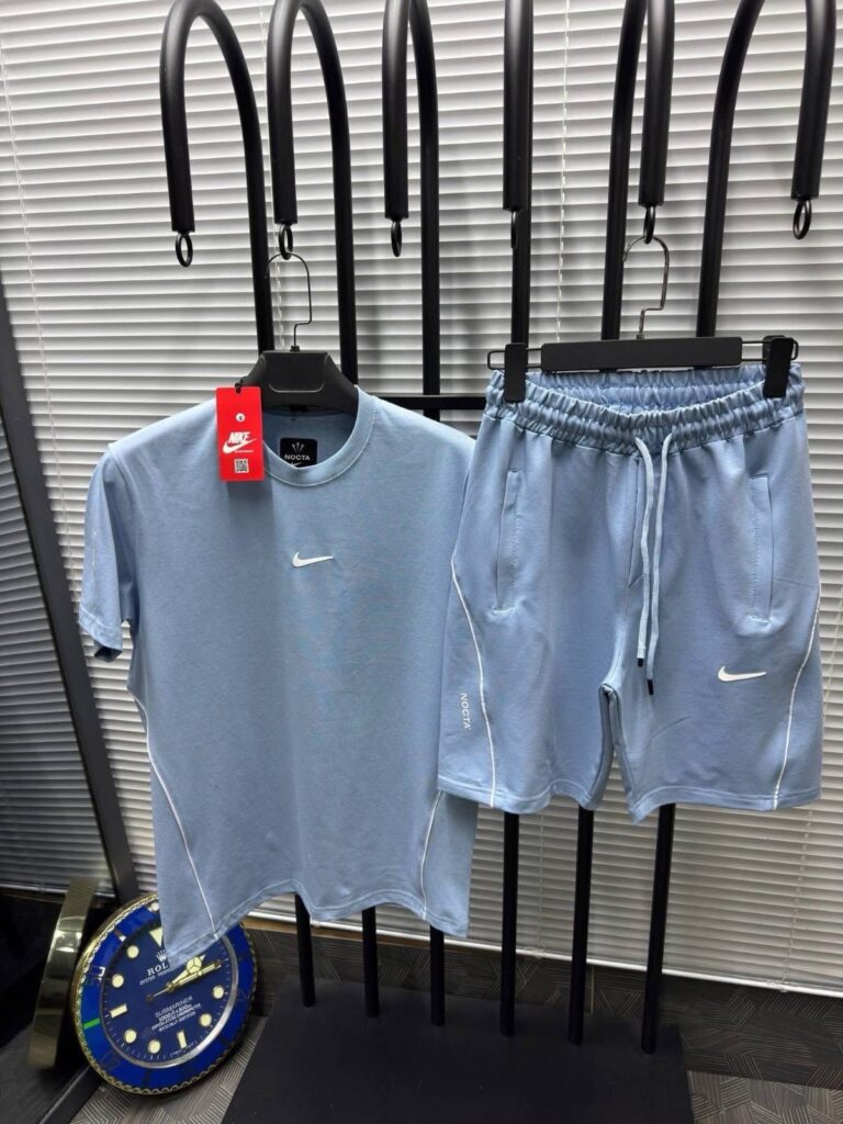Completo Sportivo T-Shirt e Short in Cotone